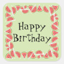 Recherche de motif pastèque autocollants Fruit