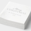 Recherche de joyeux noël serviettes Simple
