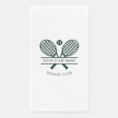 Recherche de sport de raquette assiettes en papier Vert