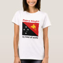 Recherche de papouasie nouvelle guinée tshirts Drapeau