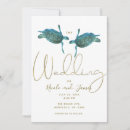 Recherche de tortue mariage invitations Moderne