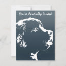 Recherche de terre neuve invitations Chien