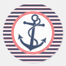 Recherche de symbole marin autocollants Ancre