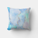 Recherche de glacier coussins Bleu