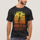 Recherche de area 51 tshirts Rétro