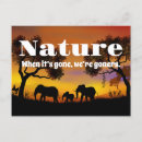 Recherche de espèce menacée cartes postales Nature