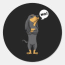 Recherche de chien brun autocollants Drôle