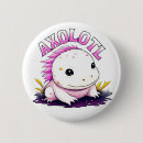 Recherche de axolotl mignon badges Rose