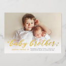 Recherche de petit frère invitations Bébé