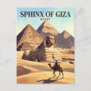 Recherche de grand sphinx gizeh cartes postales Chameau