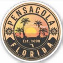 Recherche de pensacola autocollants Coucher de soleil