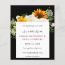 Recherche de sunflower wedding save the dates Simple