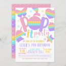 Recherche de pop it party invitations Pour enfants