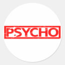 Recherche de psycho autocollants Drôle