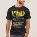 Recherche de doctorat tshirts Diplôme
