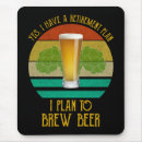 Recherche de houblon tapis souris Brasserie