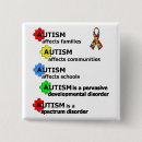Recherche de autiste carrés badges Asperger