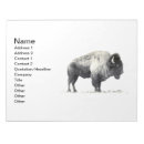 Recherche de bison blocsnotes Buffle