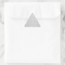 Recherche de modèle triangle autocollants Motif
