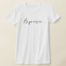 Recherche de espagnol femme tshirts Typographie