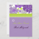 Recherche de lilas bar bat mitzvah invitations Lavande