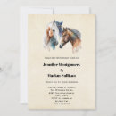 Recherche de western mariage invitations Chevaux