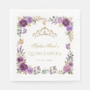 Recherche de diadème serviettes Quinceanera