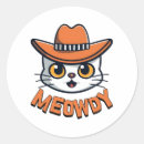 Recherche de cowboy drôle autocollants Chat