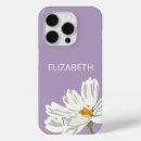 Recherche de fleur blanche iphone coques Moderne