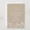 Recherche de la terreur invitations Minimaliste