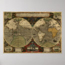 Recherche de old world map posters Cartography