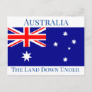 Recherche de drapeau de l australie cartes postales Travel