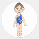 Recherche de nageurs autocollants Sports