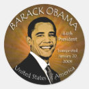 Recherche de barack obama autocollants Président