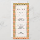 Recherche de brun 10x23 invitations Vintage