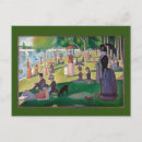 Recherche de seurat cartes postales La grande jatte