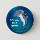 Recherche de requin drôle badges Mignon