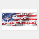 Recherche de 4 juillet rectangles autocollants Drapeau américain