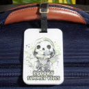 Recherche de halloween bagages étiquettes Squelette