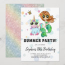Recherche de de licorne invitations Moderne