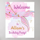 Recherche de mermaid party posters Jeune fille