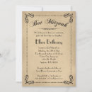 Recherche de vintage bar bat mitzvah invitations Élégant