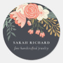 Recherche de retro floral design autocollants Botanique