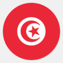 Recherche de drapeau tunisien autocollants Pays