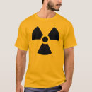 Recherche de radioactivité tshirts Danger