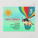 Recherche de pirates 11x14 invitations Vintage