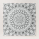 Recherche de motif noir puzzles Mandala