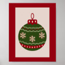 Recherche de boule rouge de noël posters Vacances