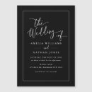 Recherche de réfrigérateur invitations Noir et blanc