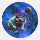 Recherche de chat cosmique autocollants Étoiles